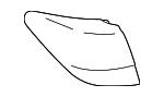 84912AJ10A Subaru Combination Rearlight