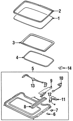 65452PA030 Subaru Holder, dryer