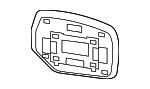 Wing mirror glass Heated Left Subaru 91039VA030