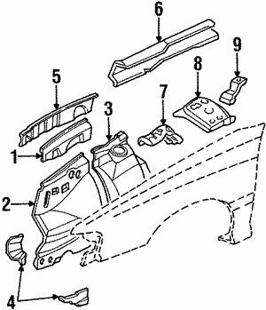 51625AA421 Subaru Holder, dryer