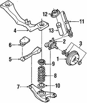 Subaru 699900081 Wheel hub bearing 699900081