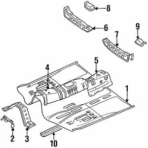 52153PA140 Subaru Holder, dryer