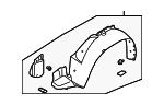 Inner wing panel Subaru 59110SA002