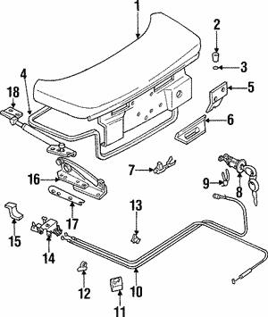 909160032 Subaru Clip