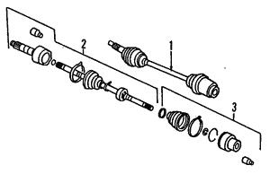 CV Joint Subaru Justy: 723221981 Subaru CV joint