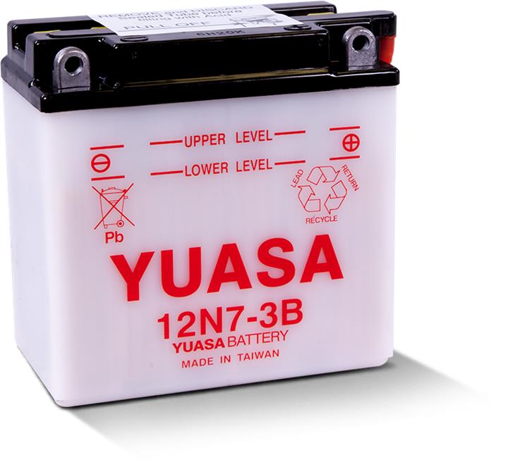 Yuasa 12N7-3B Battery Yuasa 12V 7AH 75A(EN) R+ 12N73B