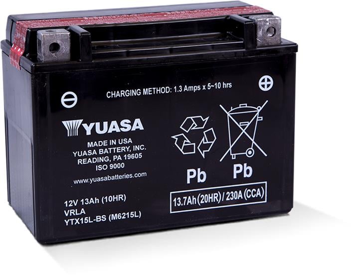 Yuasa YTX15L-BS Rechargeable battery YTX15LBS