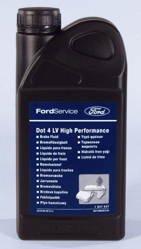 Ford 1 847 947 Brake fluid DOT 4 low viscosity, 1 l 1847947