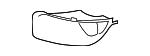 57731FE420PG Subaru Bumper cover