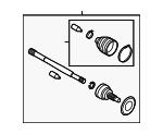 Subaru 28391AJ020 Outer Joint Assembly 28391AJ020 28391AJ020 Subaru Outer Joint Assembly