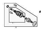28391XA00B Subaru Drive shaft