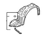 59110FJ050 Subaru Fender liner front left