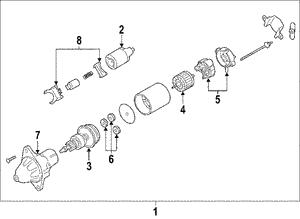 23300AA48A Subaru Starter