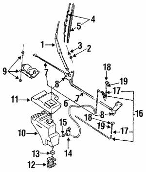 686206030 Subaru Washer valve