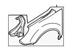 Subaru 57110XA04A9W Fender 57110XA04A9W 57110XA04A9W Subaru Fender