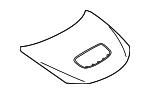 57229FG0009P Subaru Hood