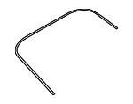 65158CA000 Subaru Rear glass molding
