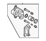 Subaru 26692AG062 Caliper Assembly 26692AG062 26692AG062 Subaru Caliper Assembly