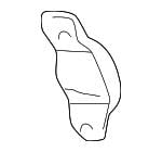 60325FC010 Subaru Lift Gate Buffer