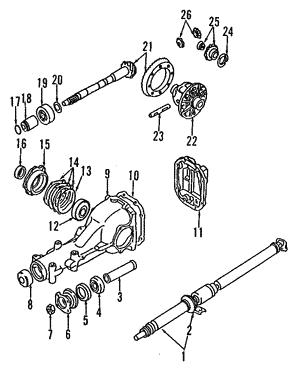 38336AA000 Subaru Washer