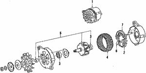 395385301 Subaru Alternator bearing