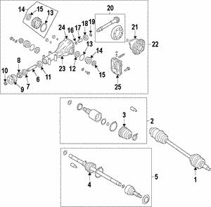 28492AG000 Subaru CV joint