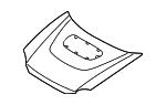 57229FE111 Subaru Hood