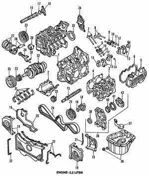 13549AA000 Subaru Gasket