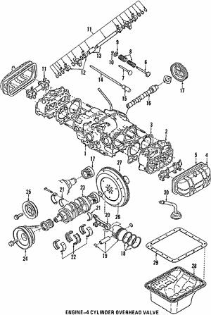 Subaru 412307401 Gasket, cylinder head 412307401
