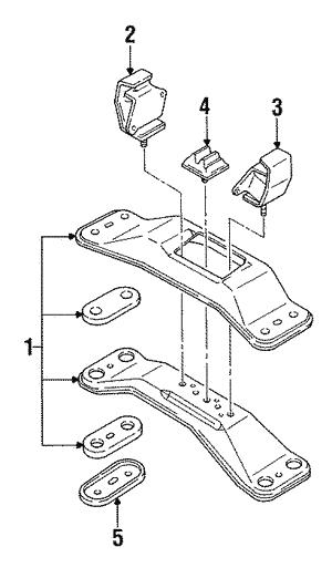 41022GA750 Subaru Engine mount