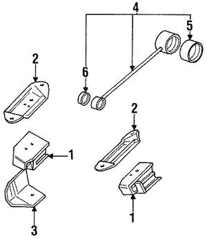 Subaru 41035GA150 Holder, dryer 41035GA150