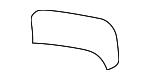 91039FC050 Subaru Wing mirror glass Heated