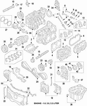 Subaru Camshaft Seal – price 32 PLN