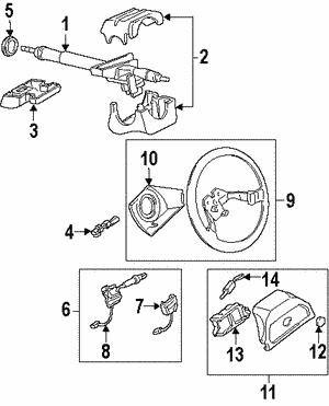 83113AC500 Subaru Stalk switch