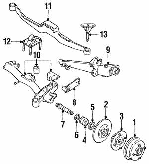 Subaru 41320GA060 Holder, dryer 41320GA060