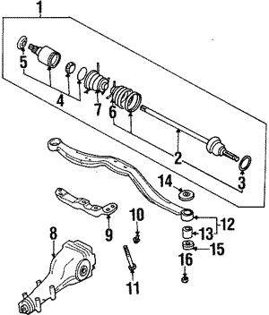 41321PA030 Subaru Holder, dryer