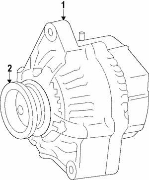 Subaru 23752AA150 Belt pulley generator 23752AA150 23752AA150 Subaru Belt pulley generator
