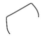63232SA000 Subaru Weatherstrip