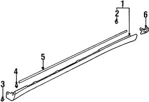 96015AC030 Subaru Clip