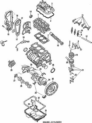 12009KA410 Subaru Piston