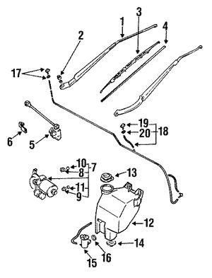 86623AA010 Subaru Gasket