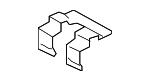 Brake pad fitting kit Subaru 26632AG000