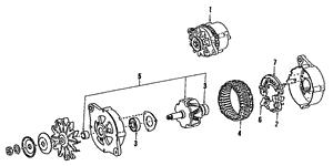 23700AA37AR1 Subaru Alternator