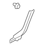 Subaru 91112SA260 Molding Assembly 91112SA260 91112SA260 Subaru Molding Assembly