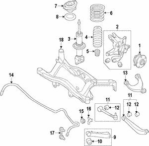 Subaru 20252SG001 Suspension arm rear upper right 20252SG001