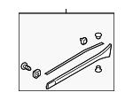 91112AL55B Subaru Door trim
