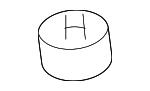 73474FJ000 Subaru Lid