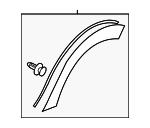 91112FL150 Subaru Plastic bracket