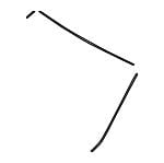 65045SJ000 Subaru Window glass seal