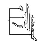 Panel front right Subaru 53029SJ0509P